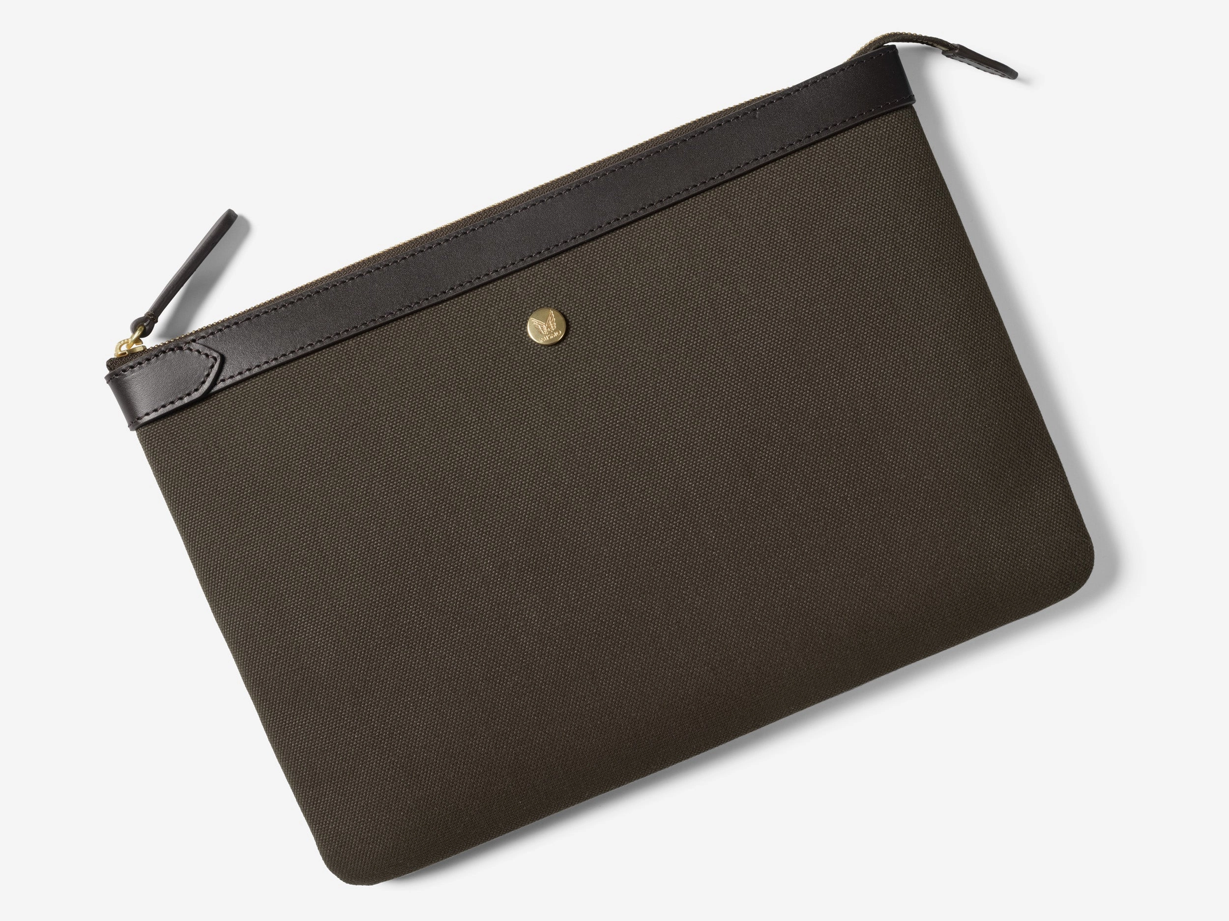 M/S Pouch Large ?C Army/Dark Brown Outdoor Activity