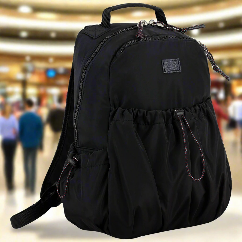 Rouchette Noir Backpack in Black Limited Quantity Minimal Travel Compact Durability