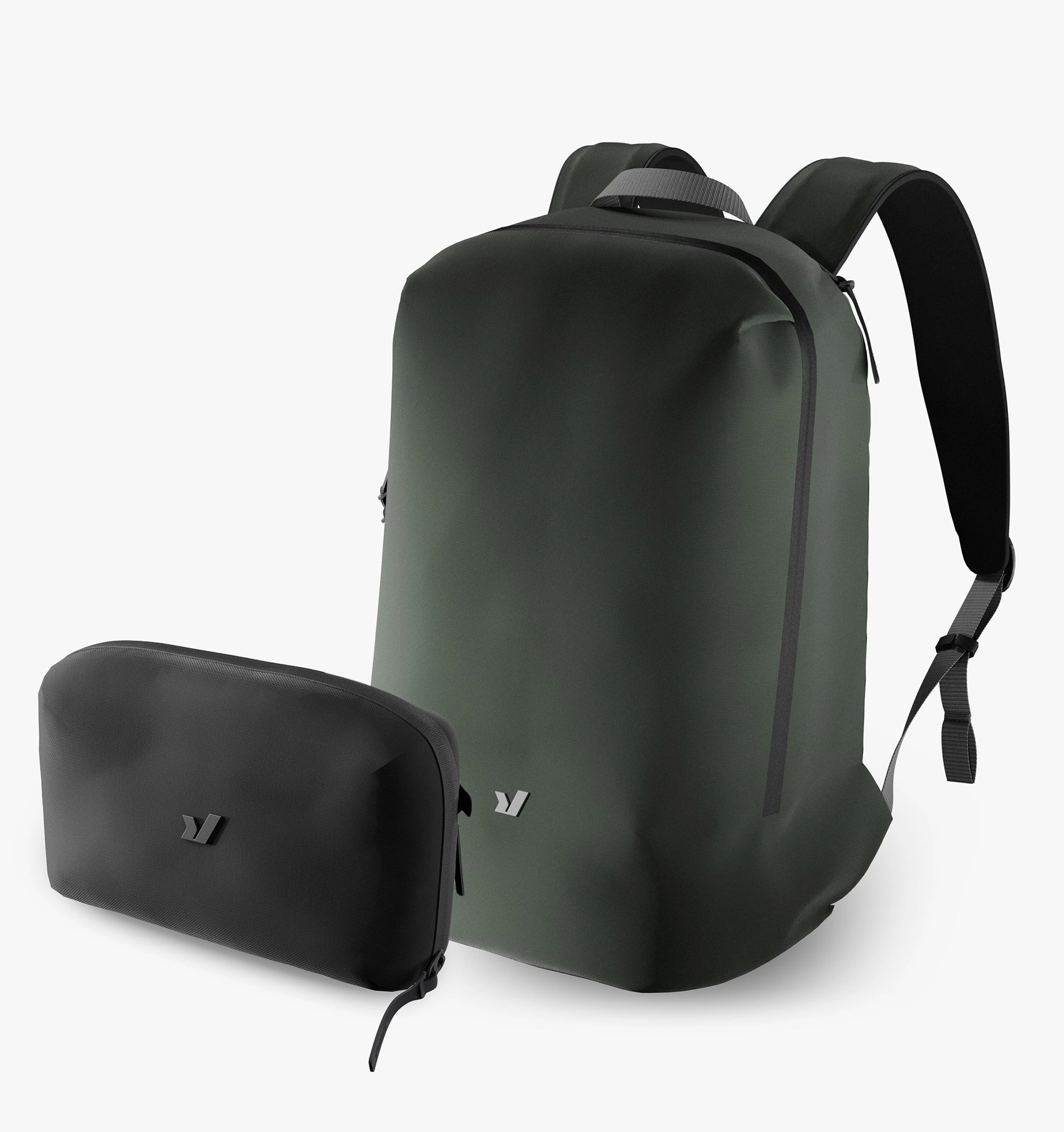 Lightweight Companion Practical Bag Rushfaster EDC Backpack   Tech Pouch Bundle