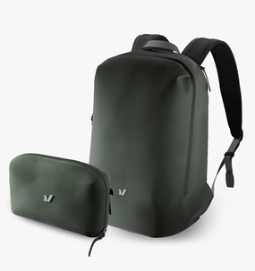 Rushfaster EDC Backpack   Tech Pouch Bundle Stylish Detail