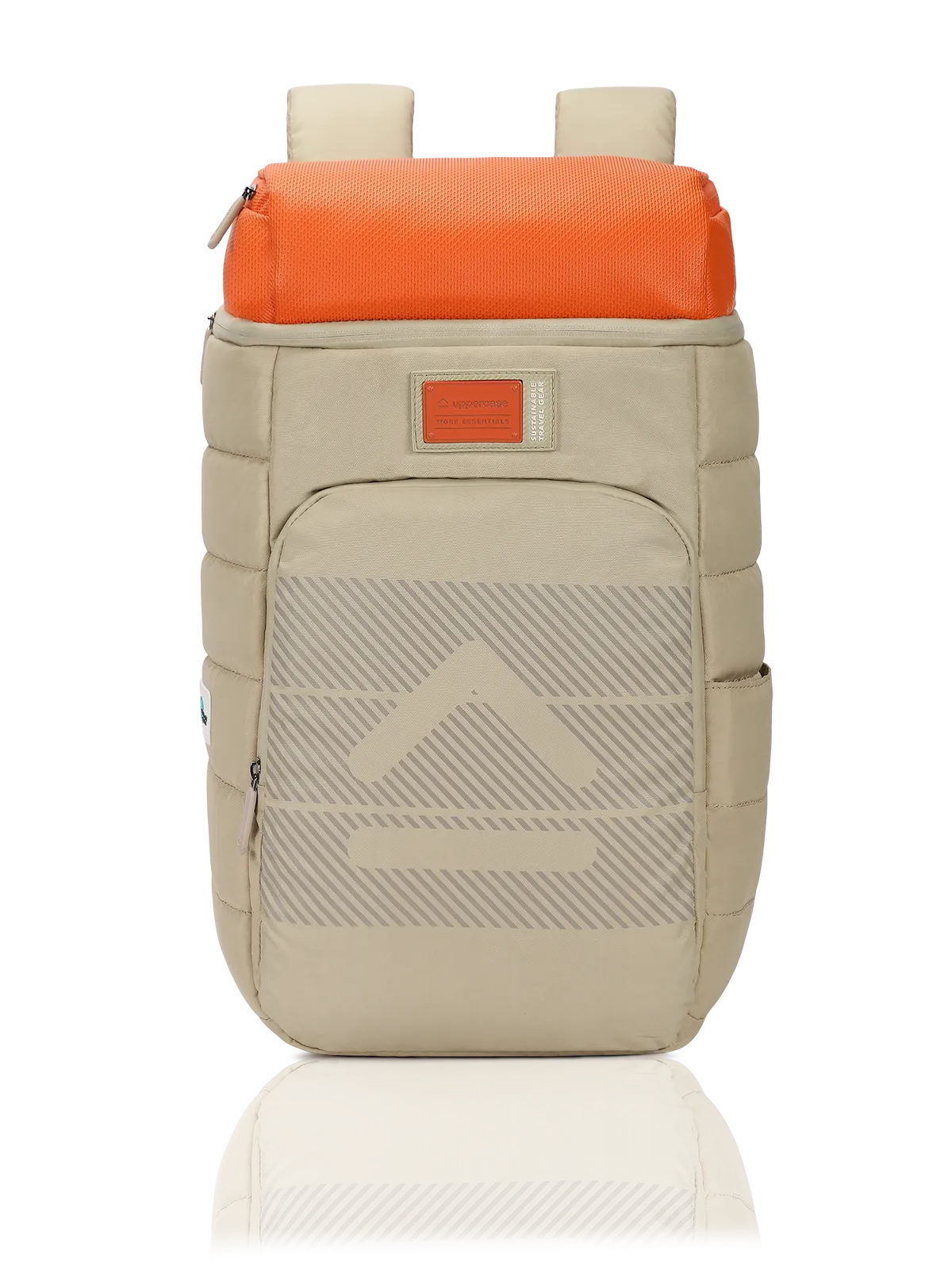 Ryder Beige Backpack Gym Fitness Travel Function