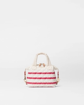 Sandshell/Apple Charter Stripe Micro Sutton Leisure Outfit Mini Bag