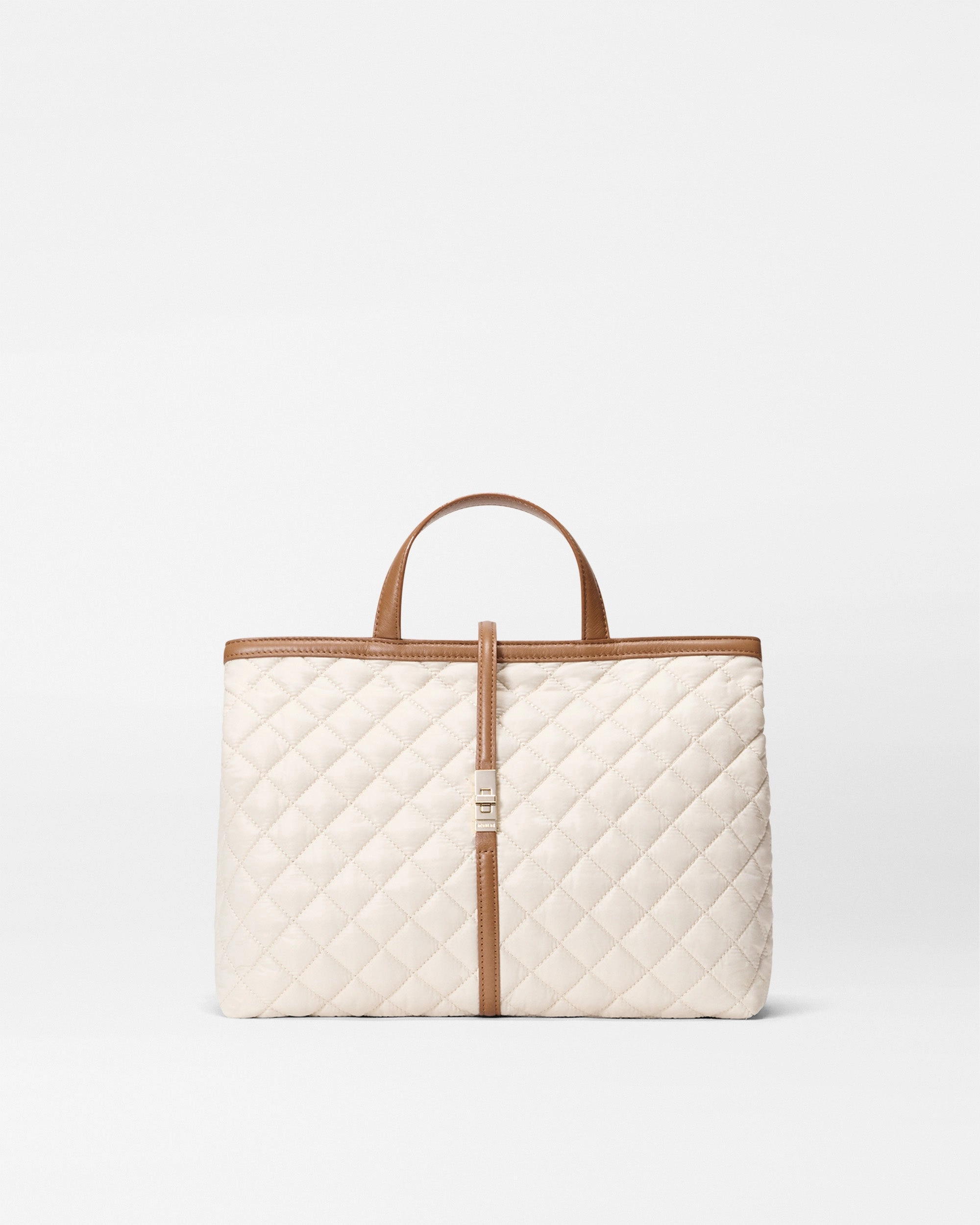 Modern Design Bag Weekend Escape Sandshell with Brown Medium Astor Top Handle