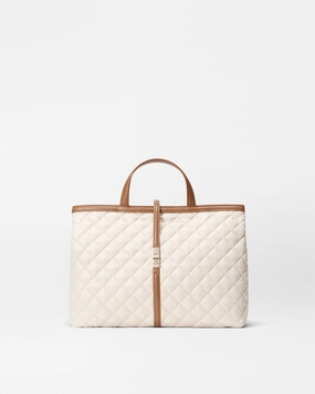 Modern Design Bag Weekend Escape Sandshell with Brown Medium Astor Top Handle