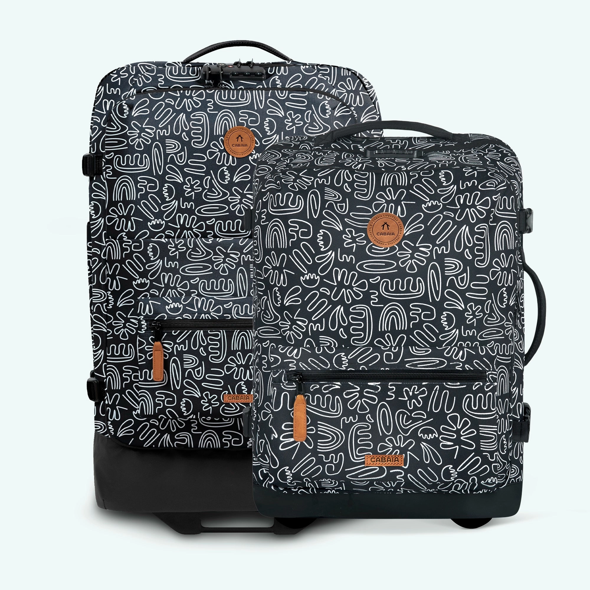 Set of 2 Suitcases Amiens Stylish Fit Ventilated Mesh