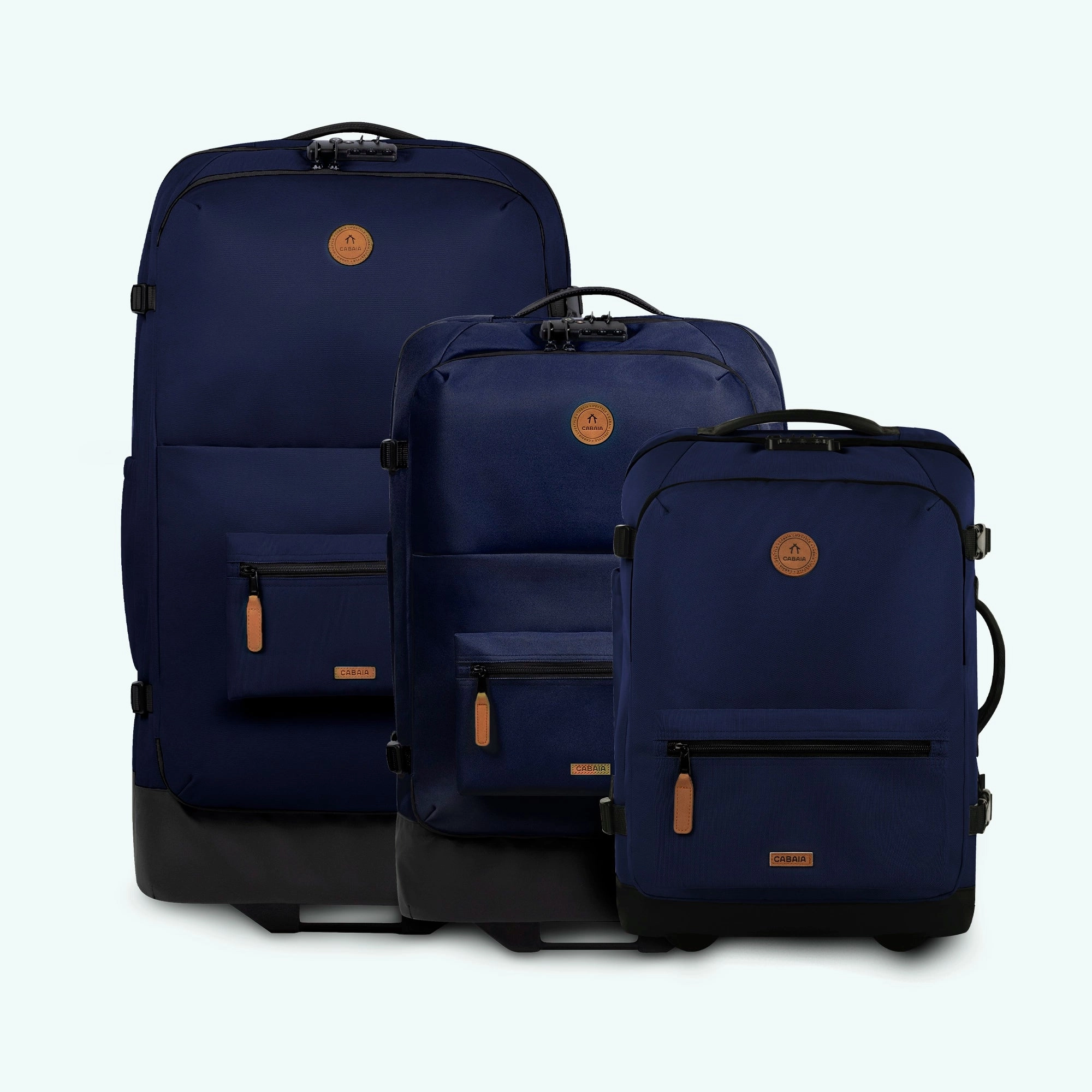 Shockproof Frame Comfort Shape Set of 3 Suitcases Reykjavik