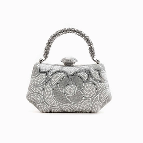 Silver Bridal Clutch P24250 Practical Feature