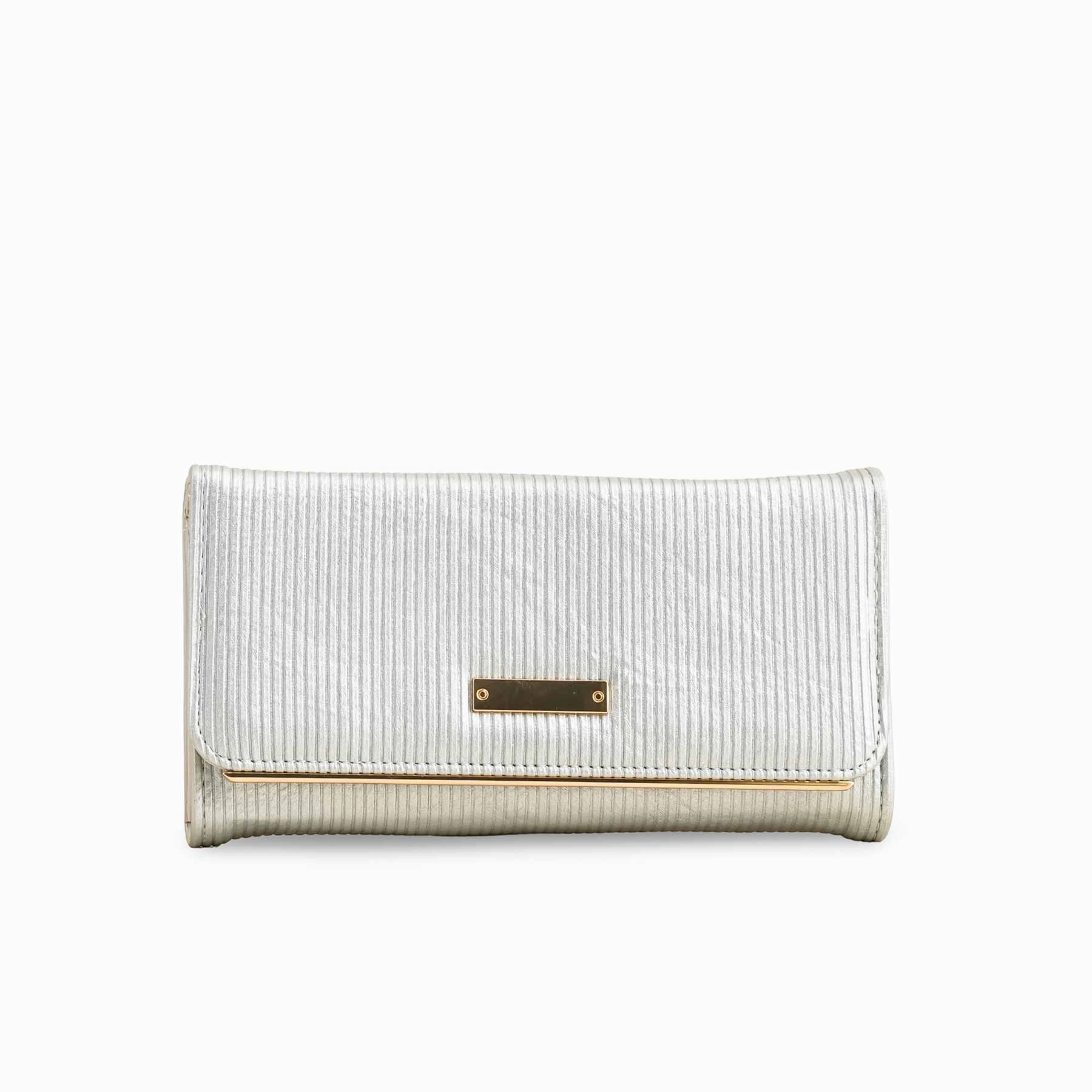 Silver Casual Wallet For Women P70959 Compact Carry Outdoor Utility