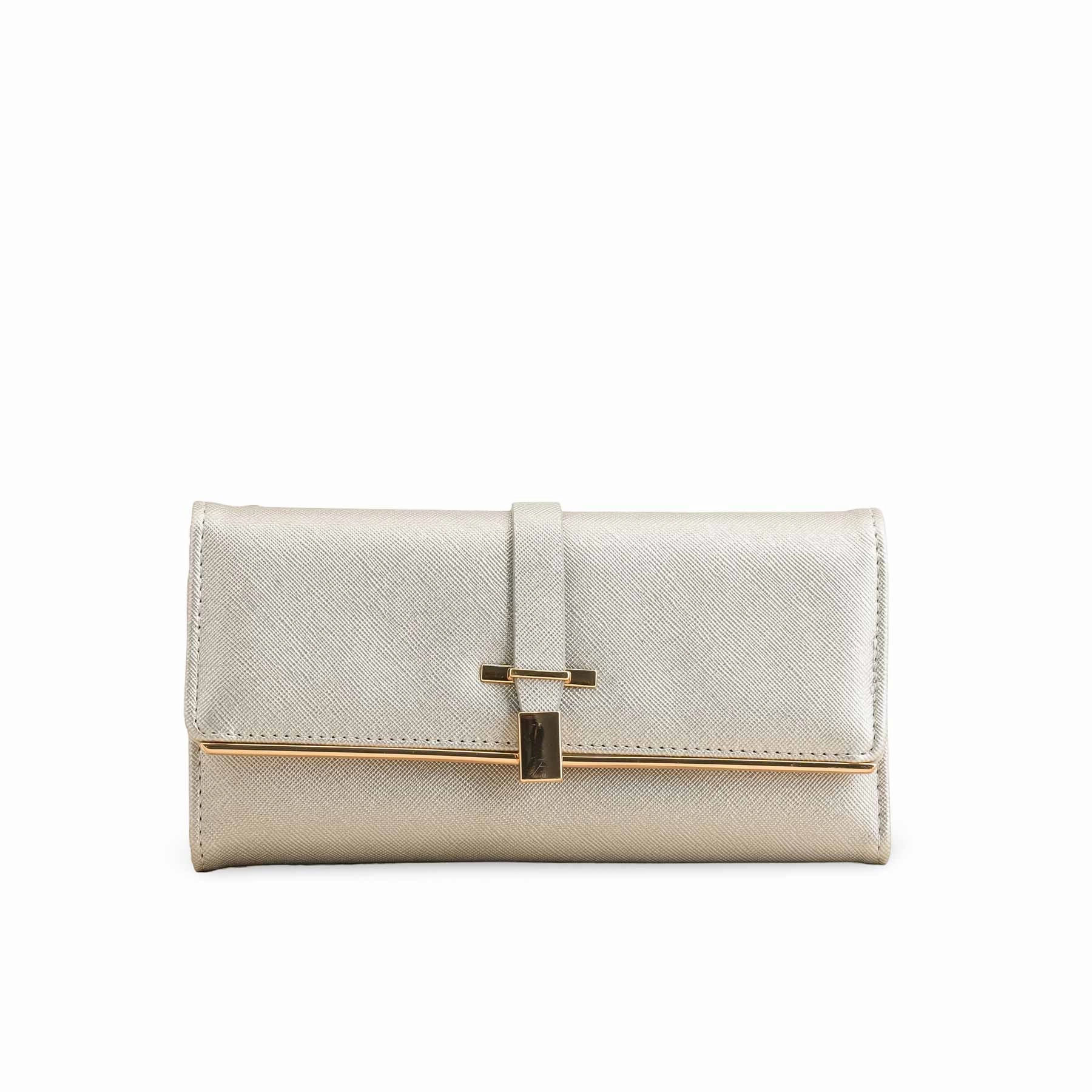 Silver Casual Wallet P70987 Quick Access