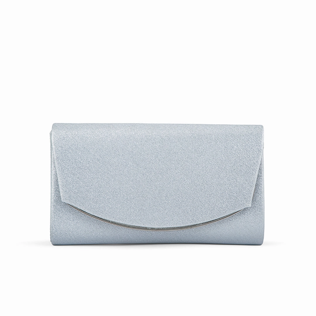 Silver Fancy Clutch P24163 Holiday Travel