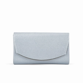 Silver Fancy Clutch P24163 Holiday Travel