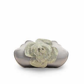 Silver Fancy Clutch P24248 Everyday Outfit