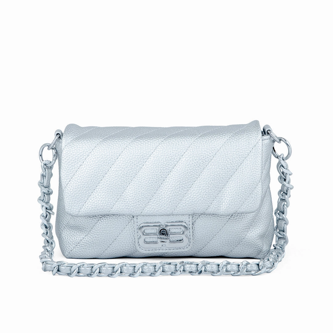 Silver Formal Clutch P24132 Functional Outfit