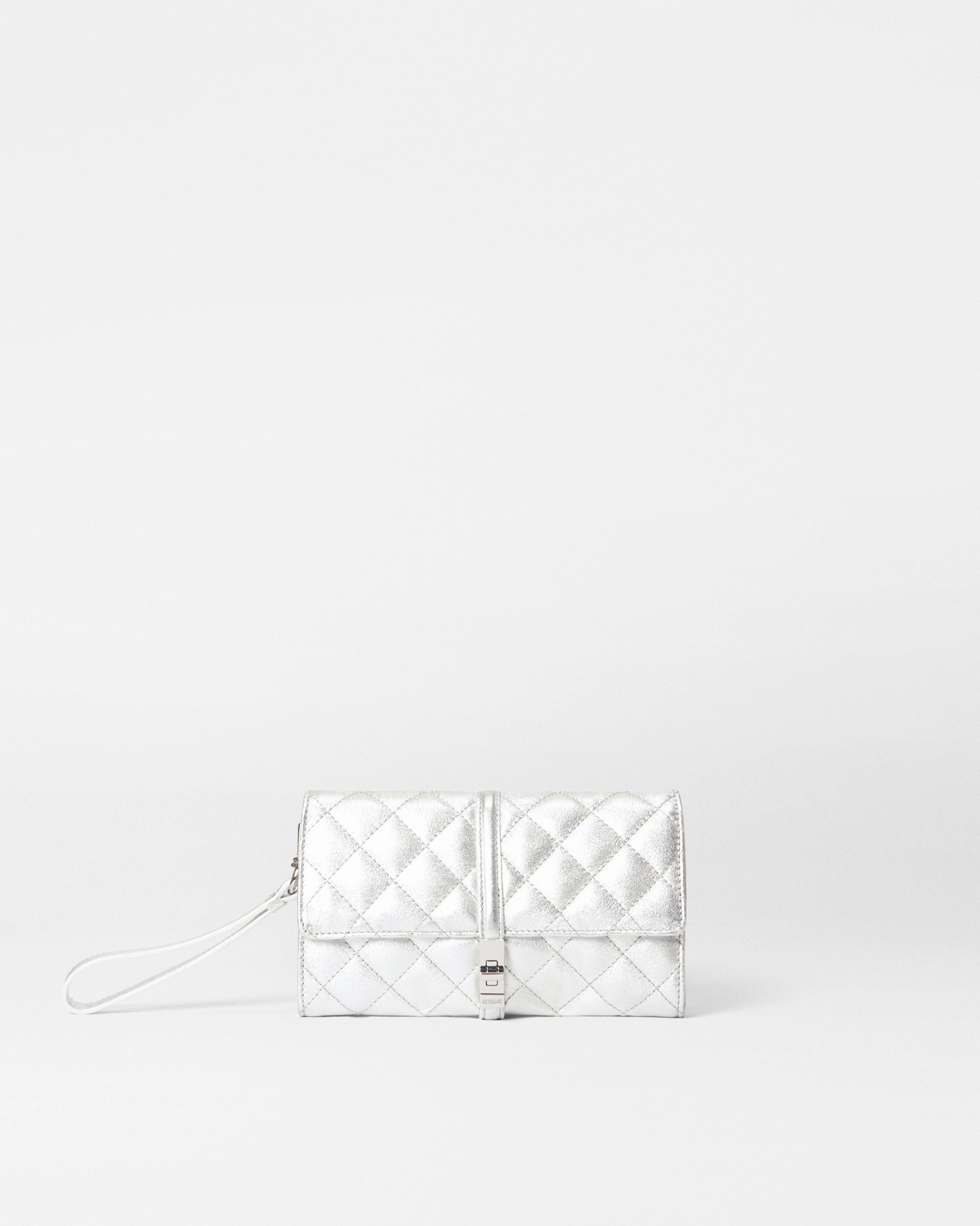 Silver Leather Astor Convertible Crossbody Smart Idea Versatile Feature