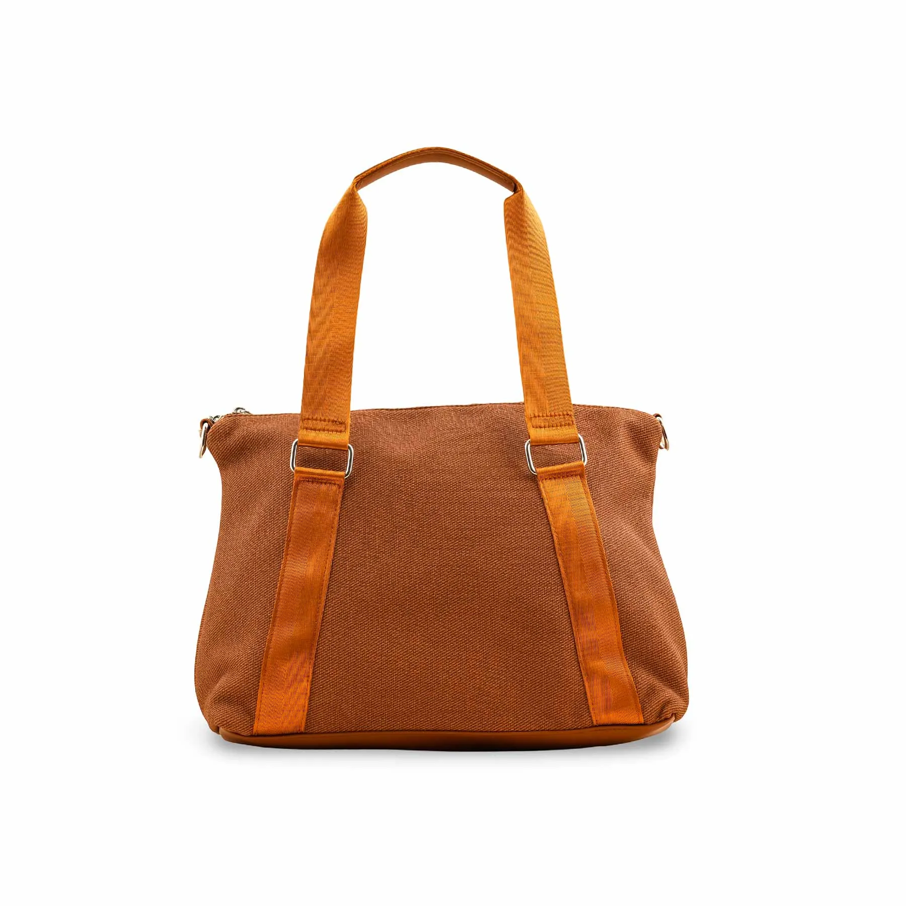 Polished Texture Brown Formal Shoulder Bag For Women P36308