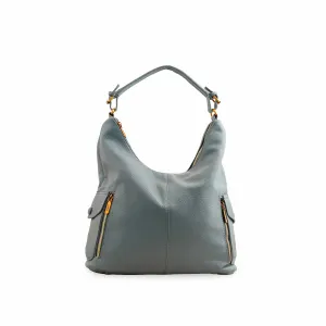 Fashion Texture Sky Blue Formal Shoulder Bag P36381
