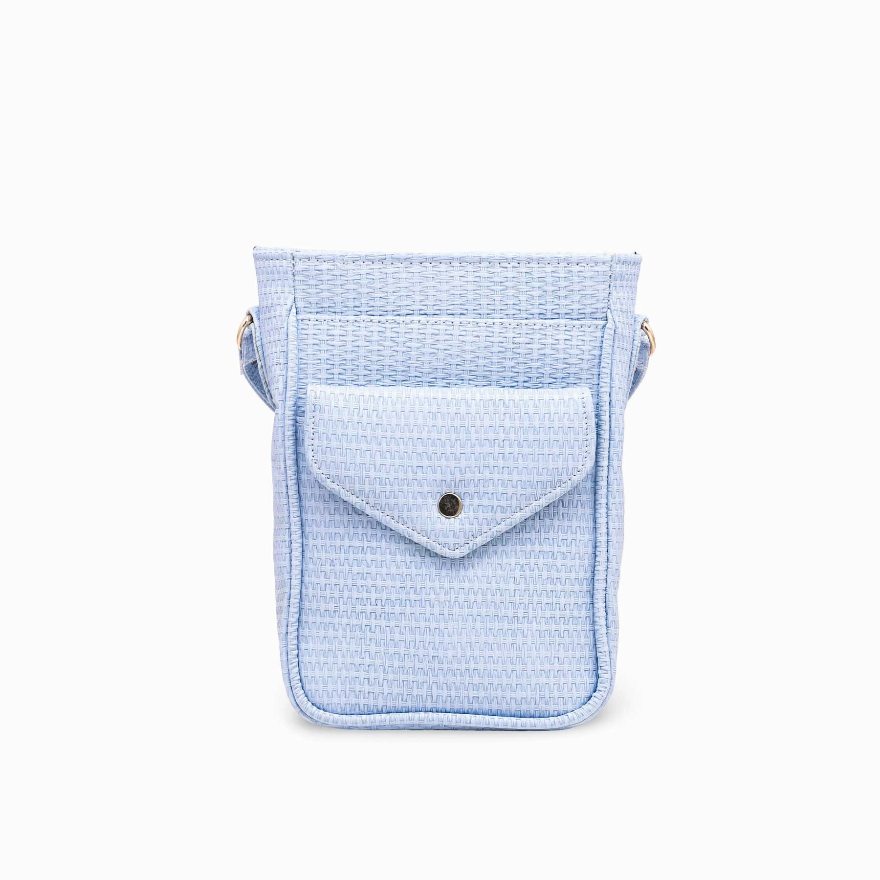 Trendy Carry Sky Blue Casual Pouch P97541