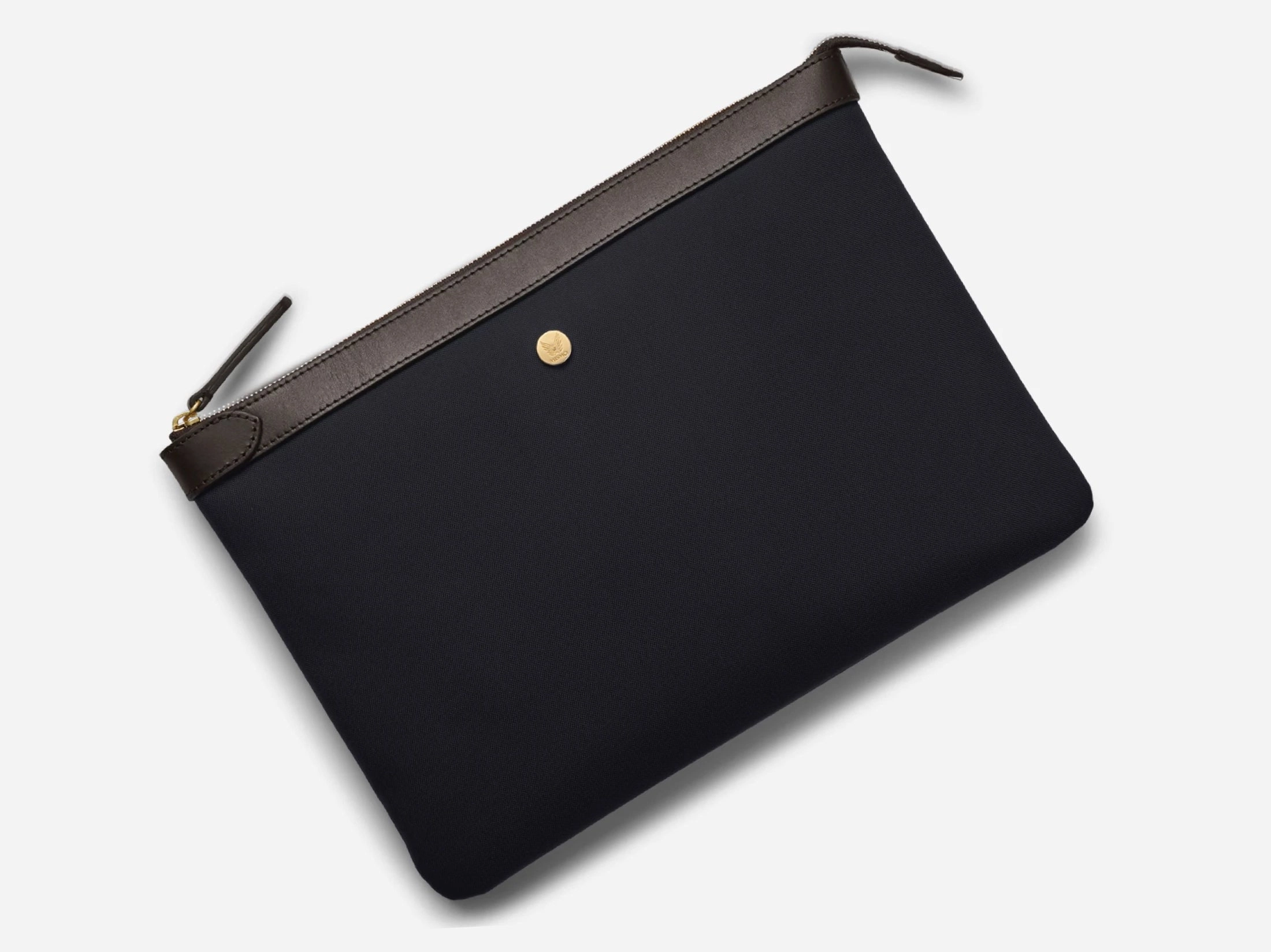 Outdoor companion M/S Pouch ?C Navy/Dark Brown