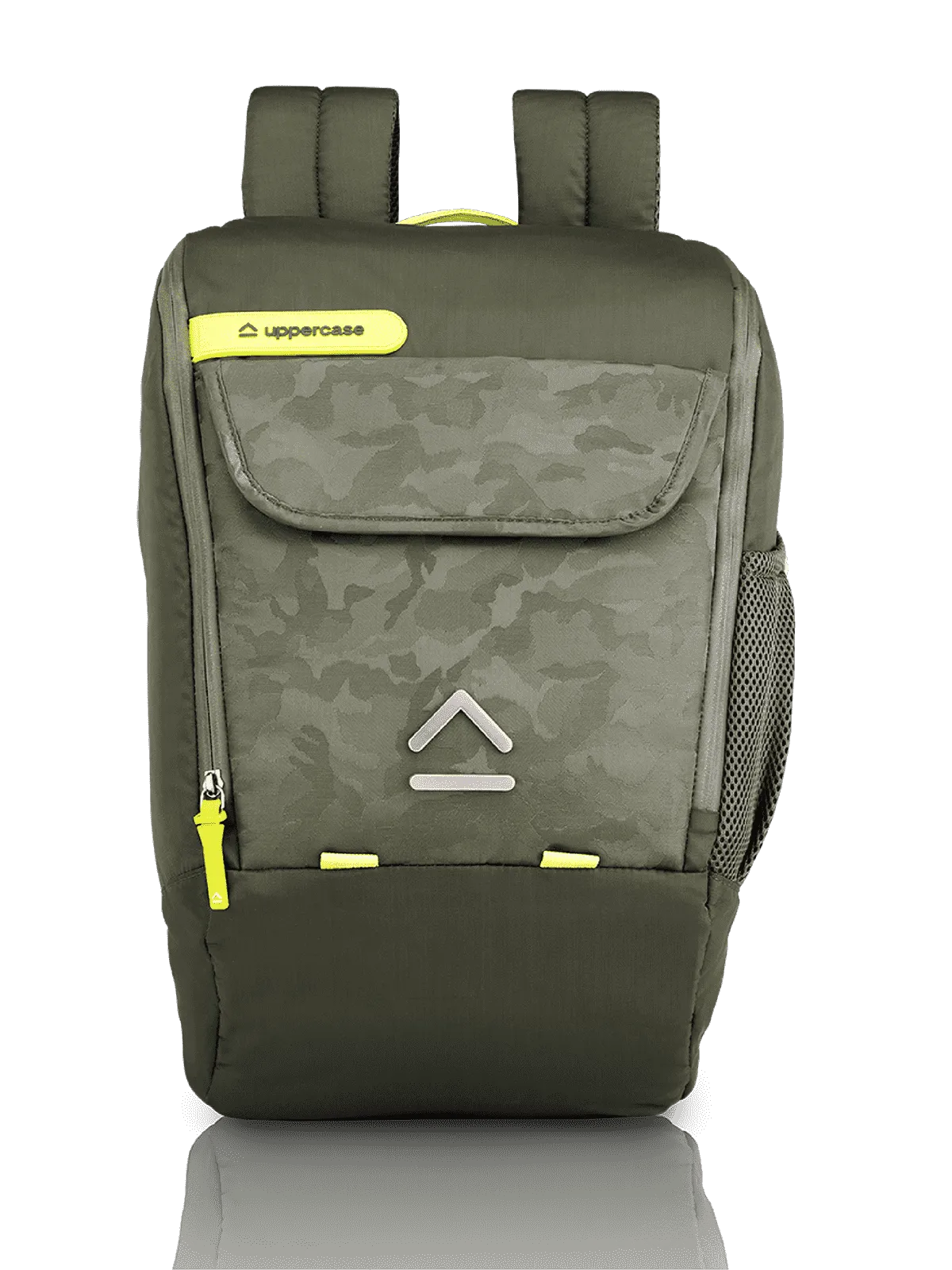 Efficient Packing Secure Closure Casual Army Green Backpack