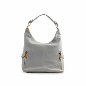 Grey Formal Shoulder Bag P36381 Casual Look Outdoor Utility