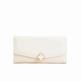 Comfort Fit White Casual Wallet P70982