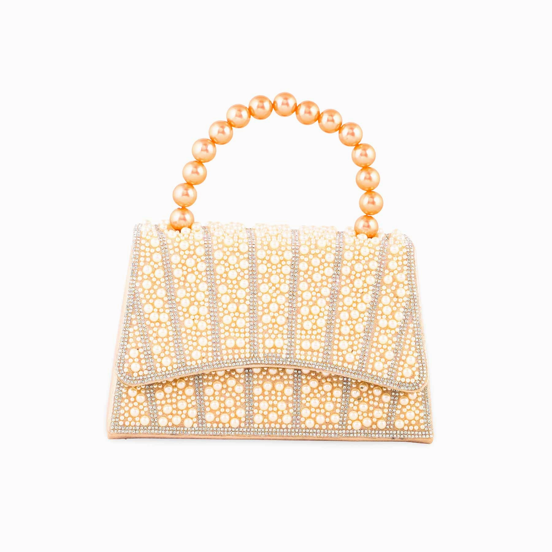 Smart Utility Functional Daily Bag ChamPagne Bridal Clutch P24367