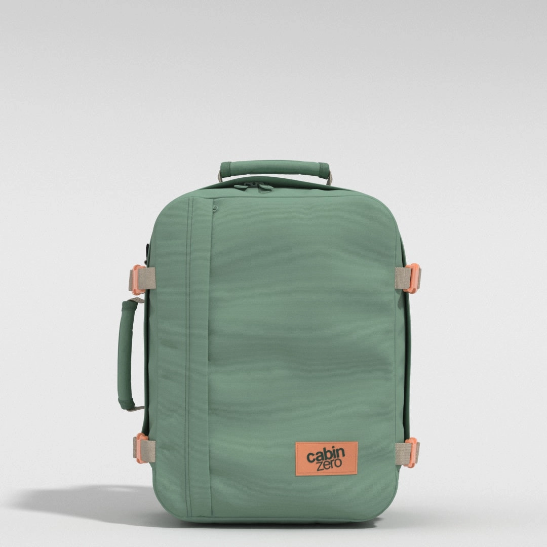 Travel Smart Outdoor Design Classic Cabin Backpack 28L Sage Forest