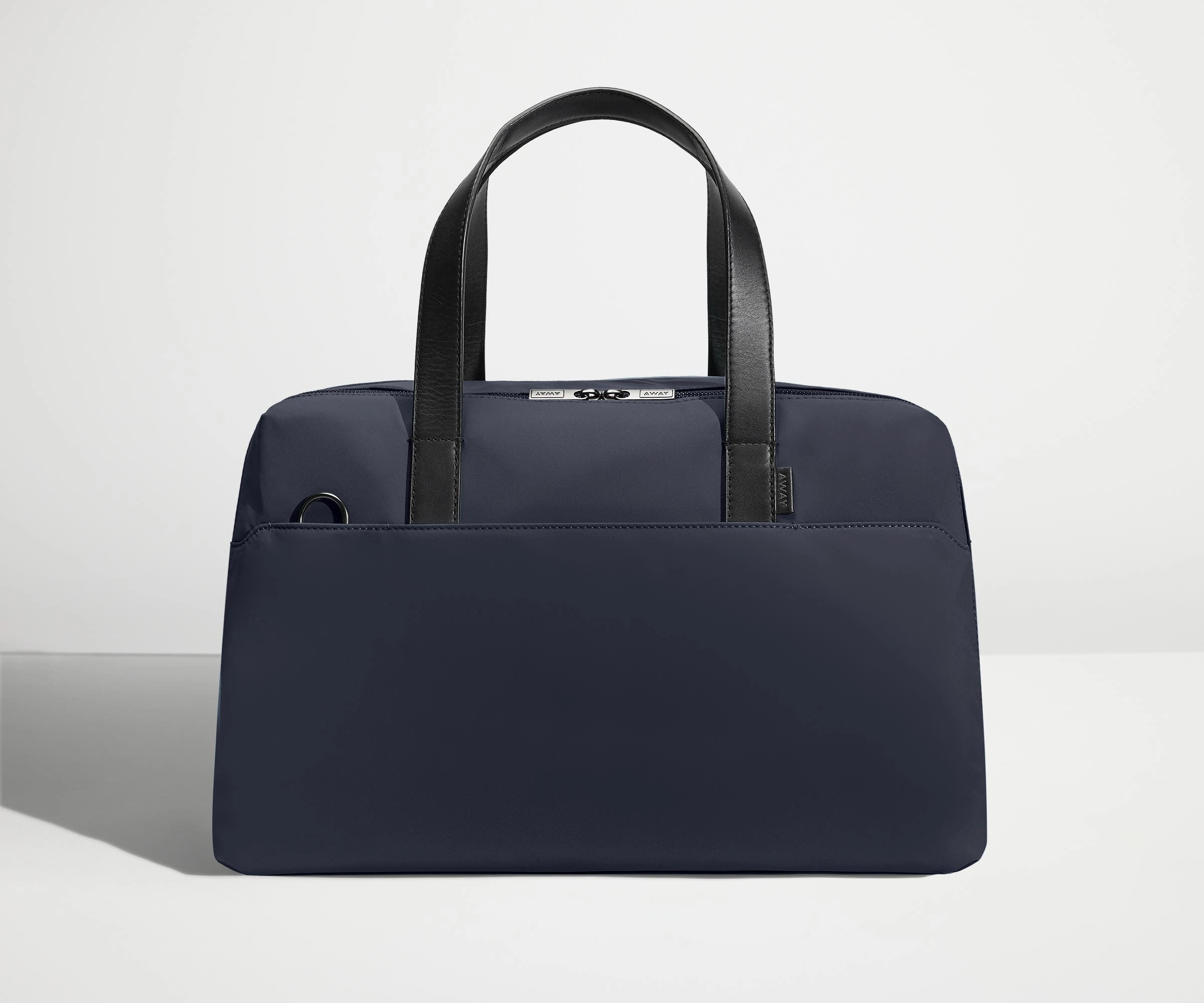 Journey Ready Side Handle The Overnight Bag in Navy Blue