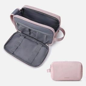 On-road Toiletry Bag Outdoor companion Soft Leather Bag