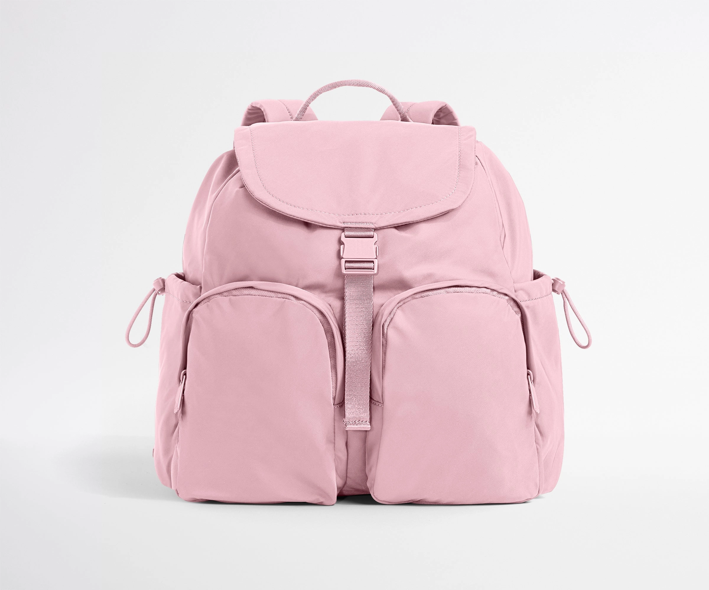 Featherlight Cargo Backpack in Glacial Pink Travel Friendly