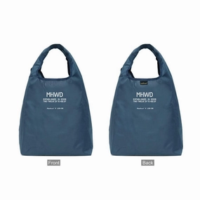 MATCHWOOD Matchwood Reusable Bag - Navy (LOG-ON)  (80g) Stylish Habit Compact Durability