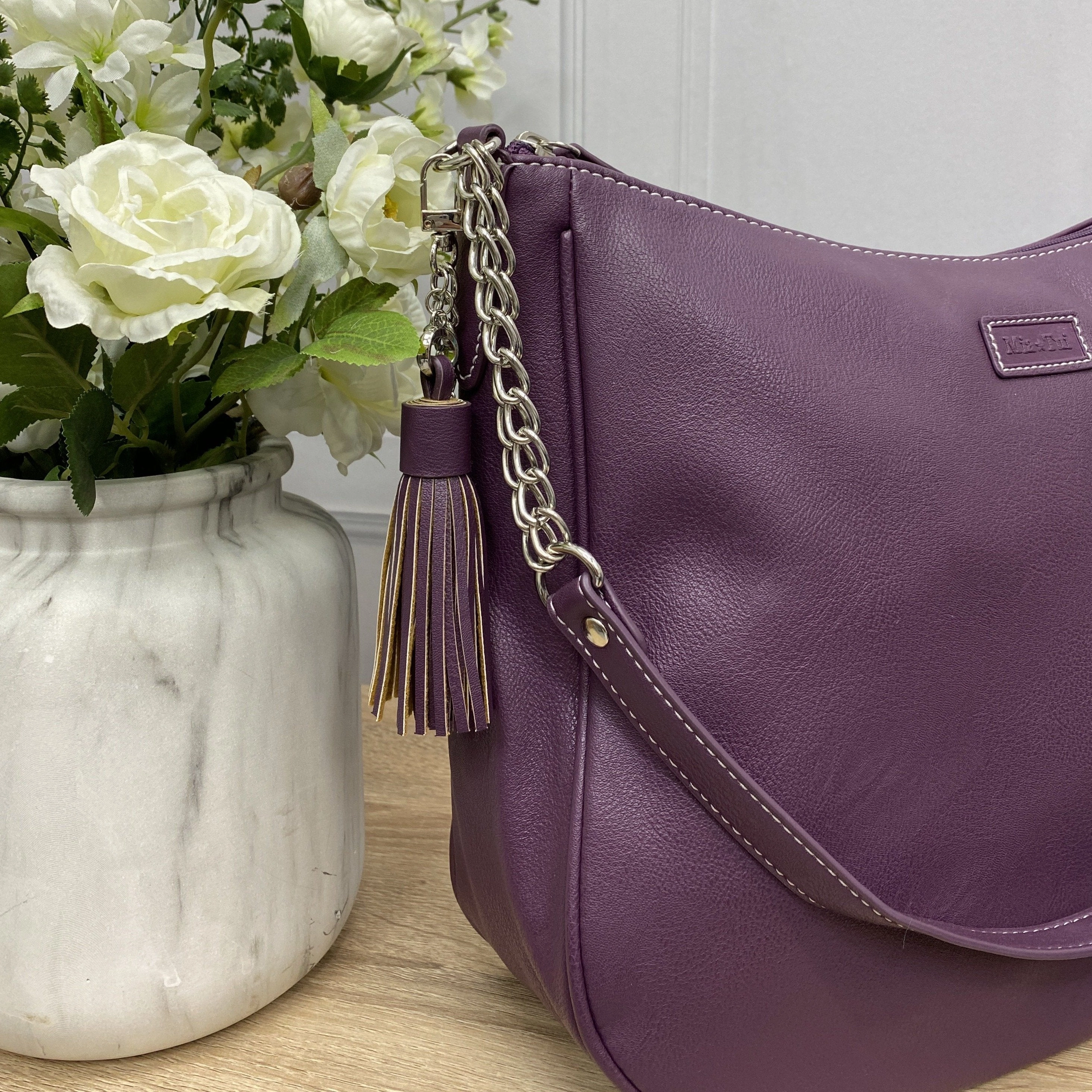 Reusable Daily Bag Simple Travel Bag Handbag Tassels