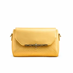 Daily Essential Golden Formal Shoulder Bag For Women P36251