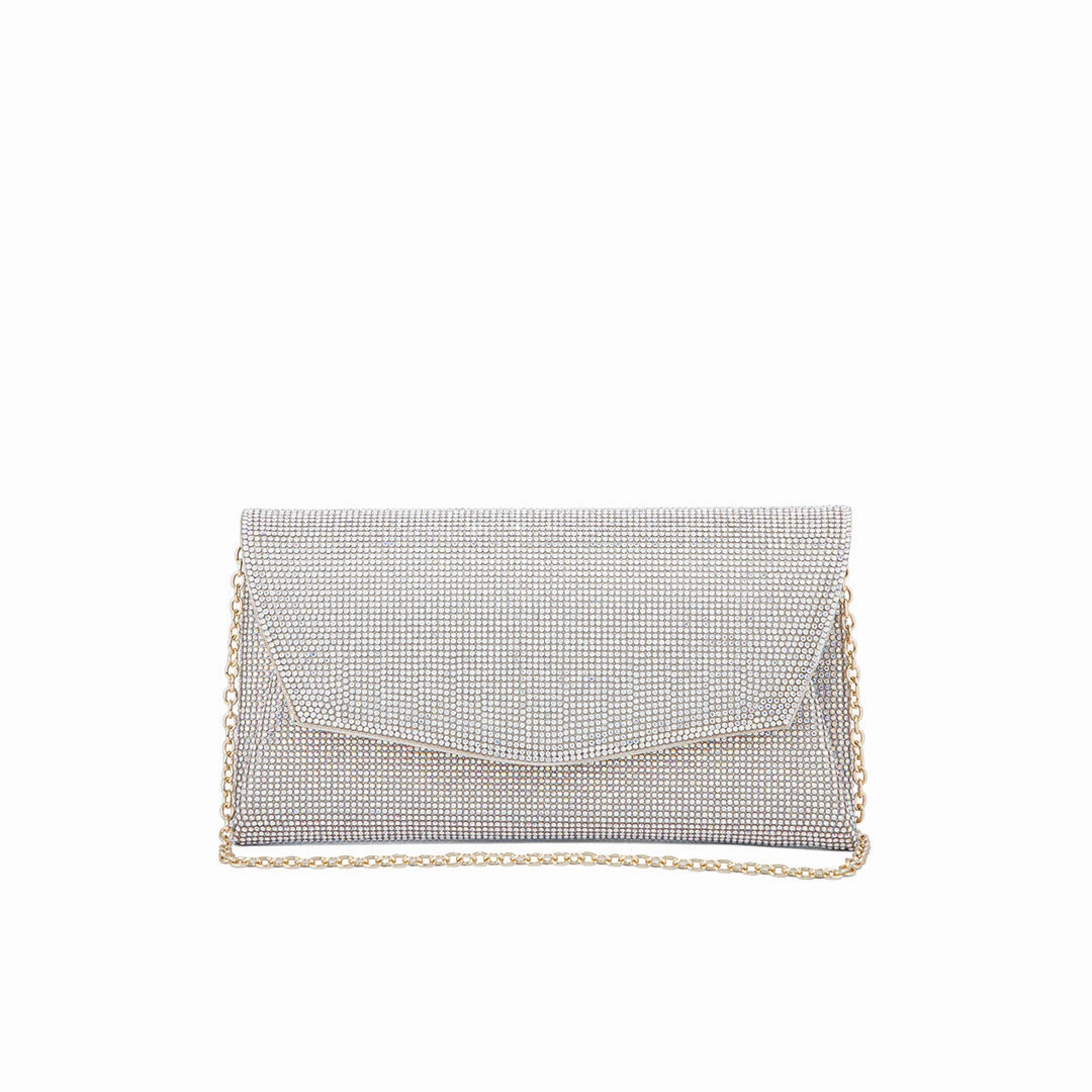 AB Golden Bridal Clutch P24322 Durable Quality