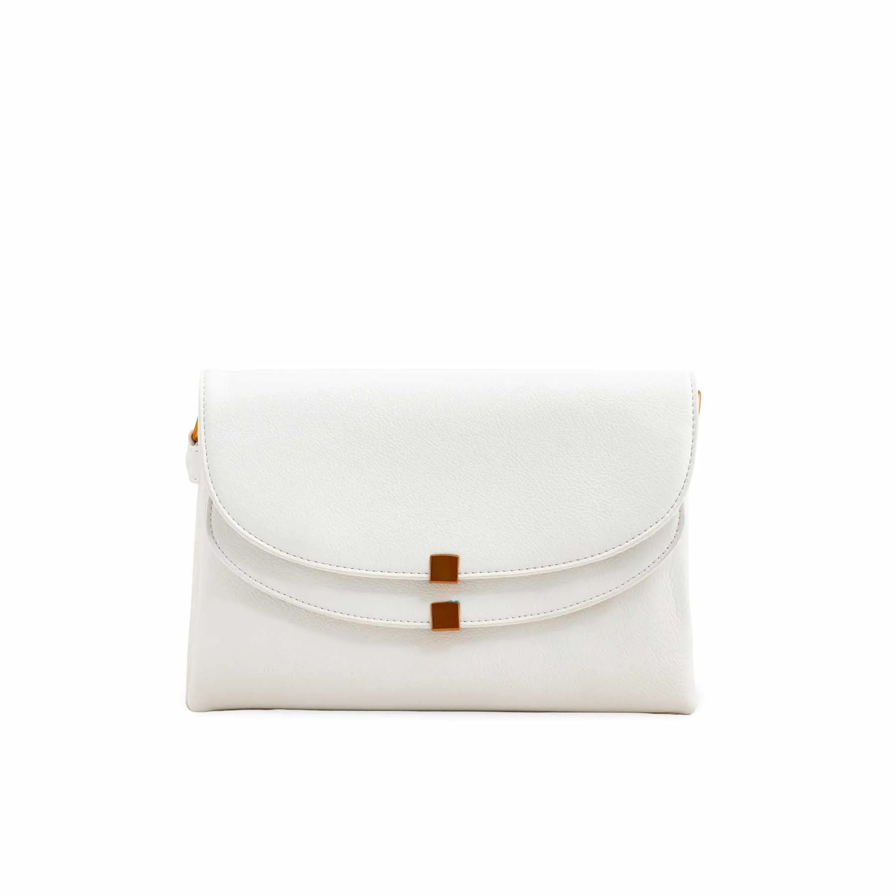 Smart Accessory White Women Formal Shoulder Bag P36364
