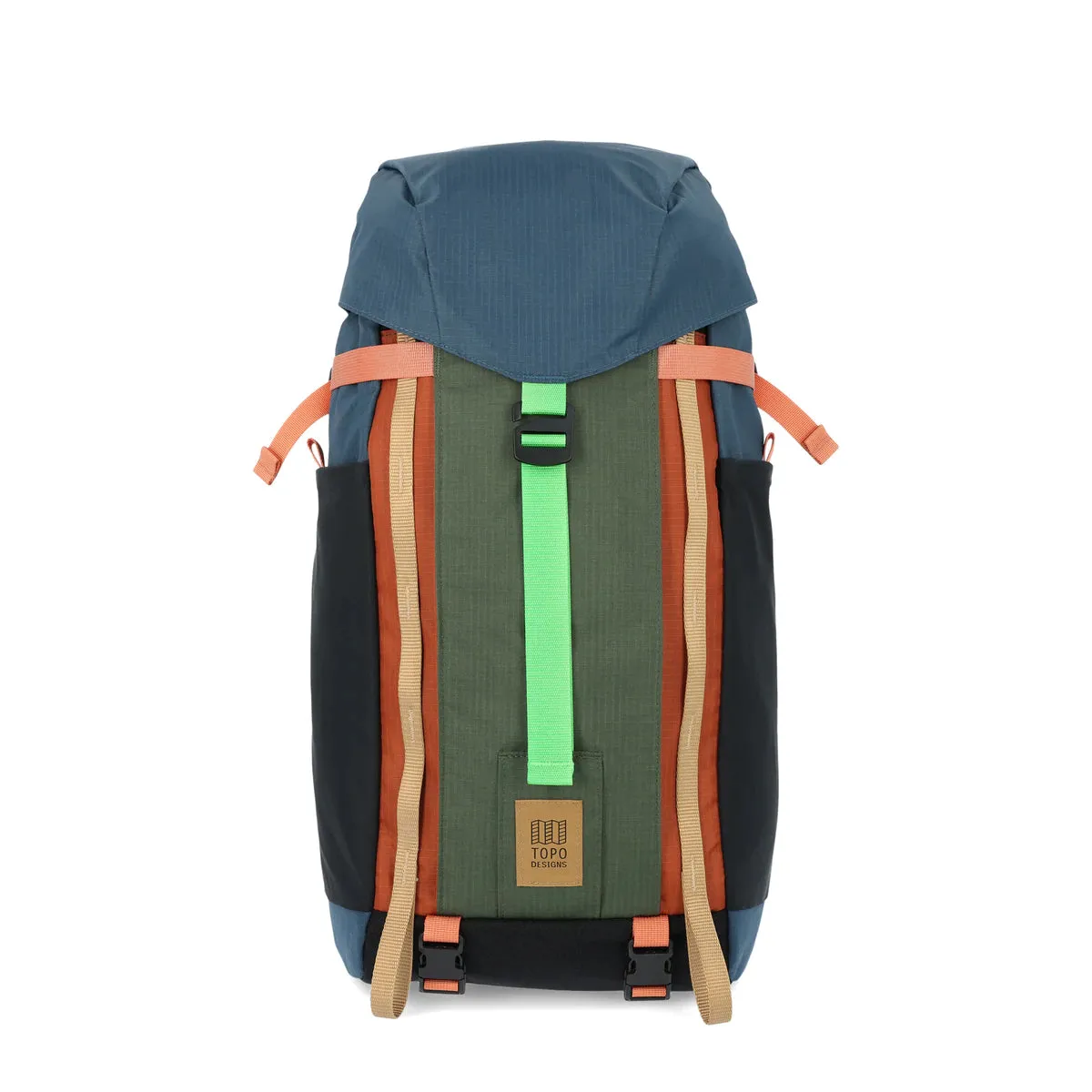 Work Activity hiking adventure Topo Designs : Mountain Pack 16L : Pond Blue/Olive