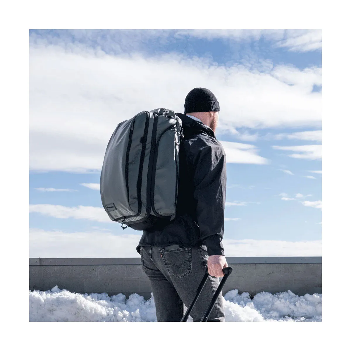 Wandrd : Transit Travel Backpack : Wasatch Green Rugged Build Hiking Equipment