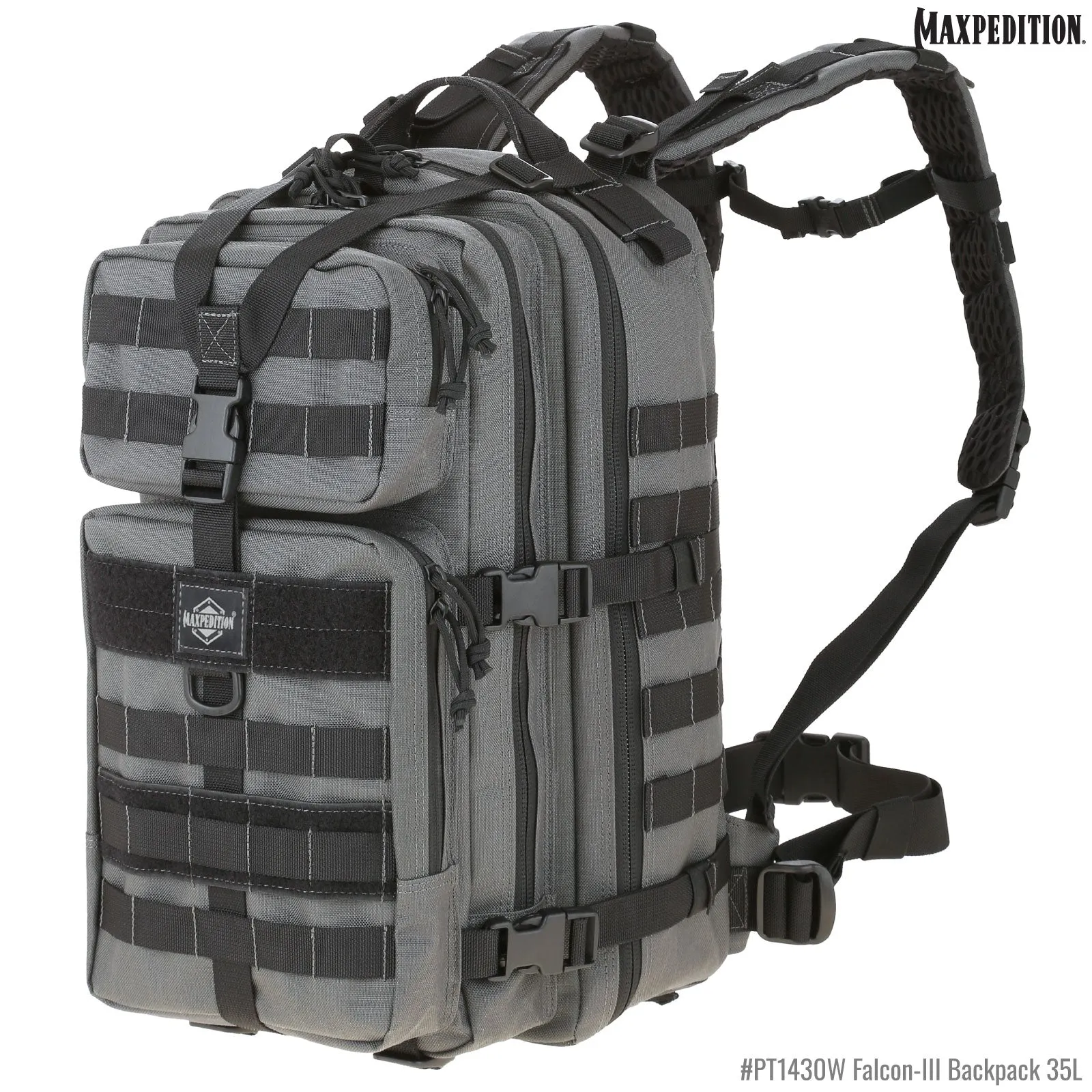 Organized Layout Falcon-III Backpack 35L (Buy 1 Get 1 Free. Mix and Match in Multiples of 2. All Sales Final.)
