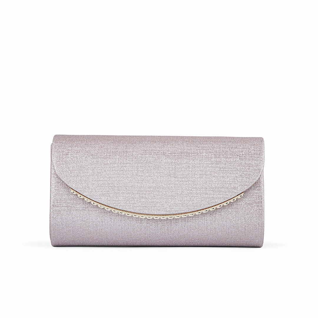 Champagne Fancy Clutch P24168 Durable Simplicity Minimal Comfort