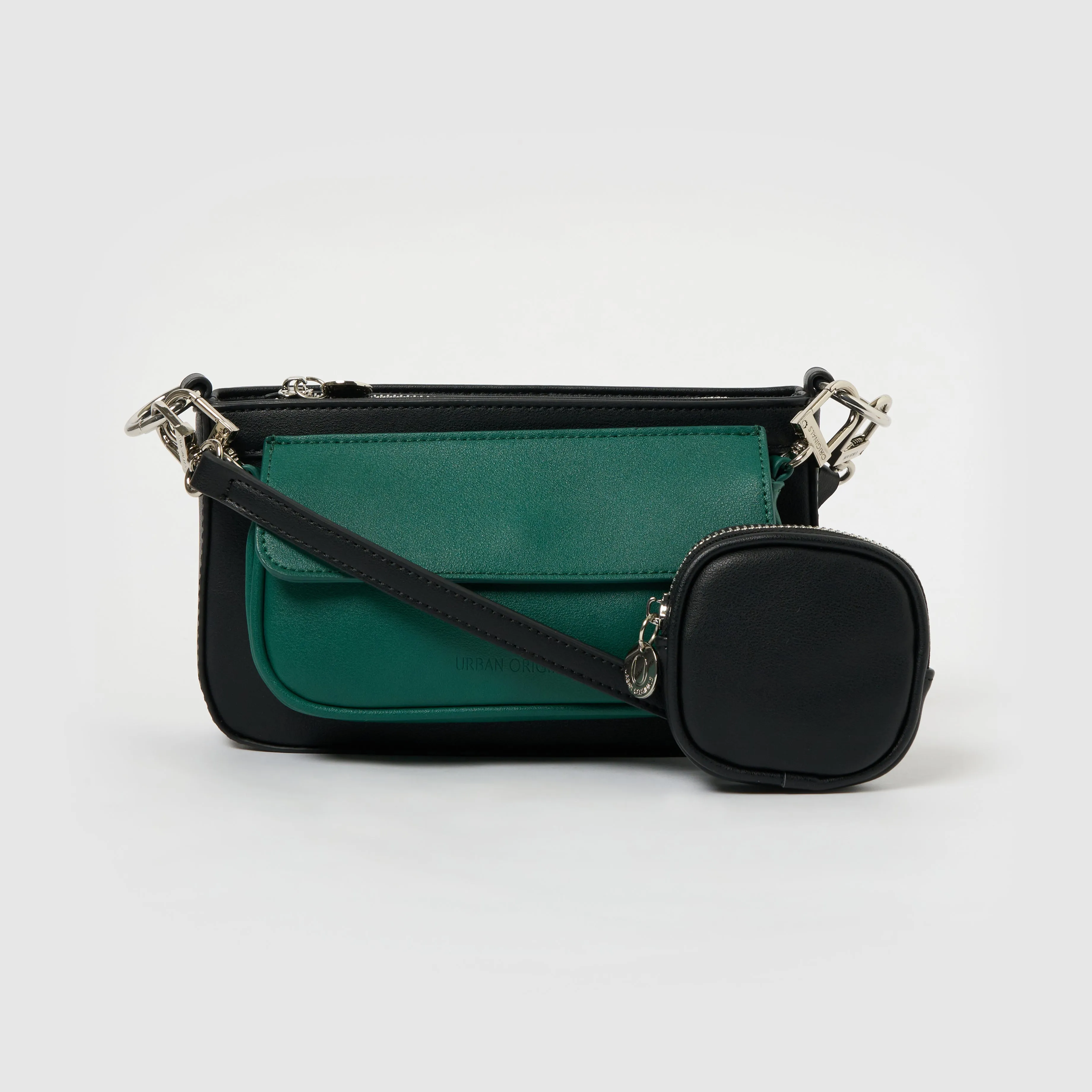 Compact yet spacious enough to fit your phone wallet and keys Adventure Style Sunshine - Black