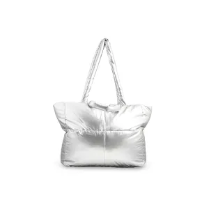 Effortless Style Silver Formal Shoulder Bag P36316