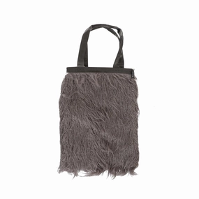 ROOTOTE Tall Furry Tote-Gray  (285g) Lightweight Comfort