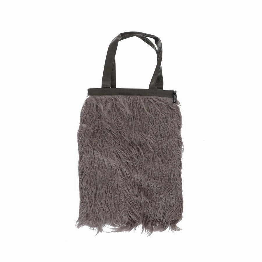 ROOTOTE Tall Furry Tote-Gray  (285g) Lightweight Comfort