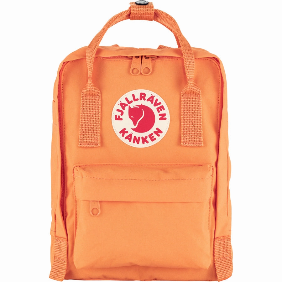 Travel Friendly Casual Everyday FJALLRAVEN SS24 KANKEN MINI BACKPACK - SUNST.ORANGE