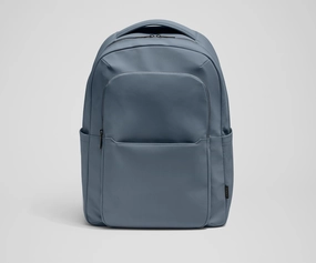 The Commuter Backpack in Coast Blue Stylish Carry Bag Portable Size
