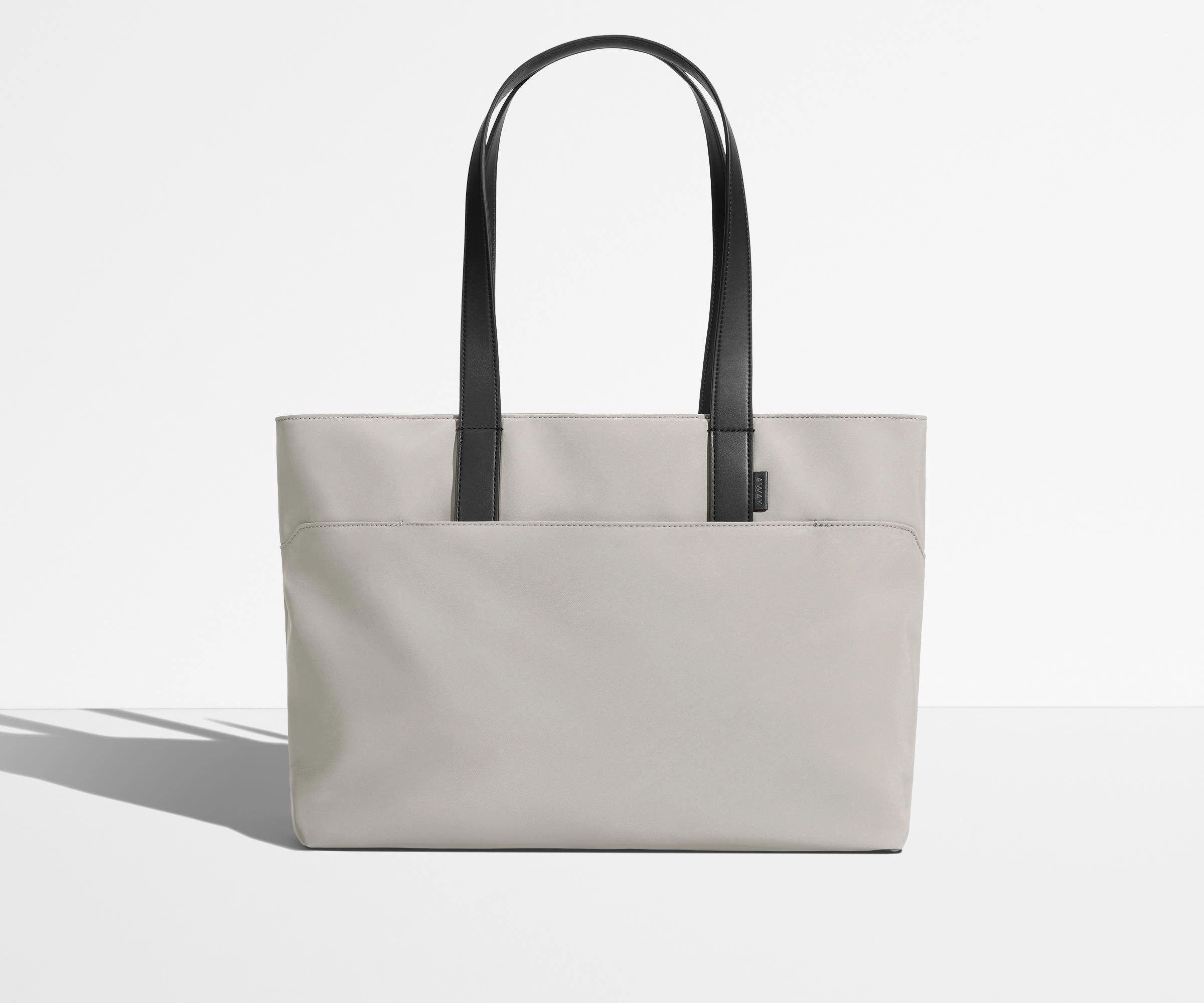 Hidden Pocket The Everywhere Tote in Cloud Gray