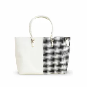 White Formal Shoulder Bag P55720 Daily Look