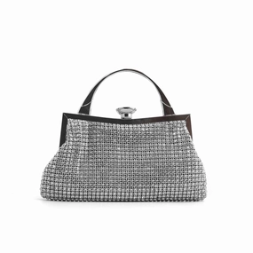 Silver Bridal Clutch P24321 Outdoor Path Functional Accessory