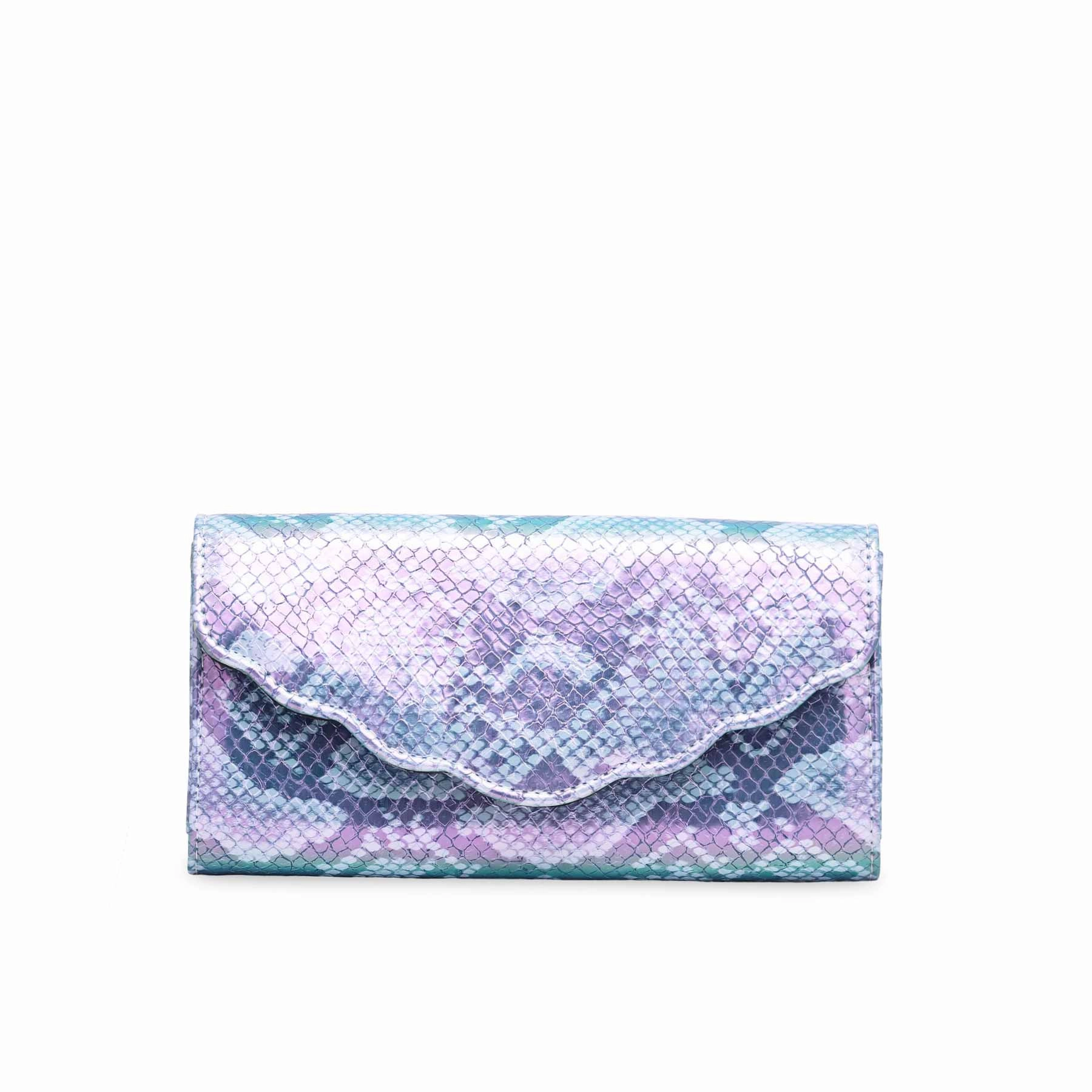 Sky Blue Casual Wallet P97507 Modern Accessory