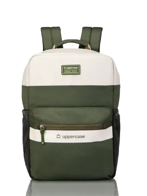 Stylish Function Minimal Style Vegan Green Backpack